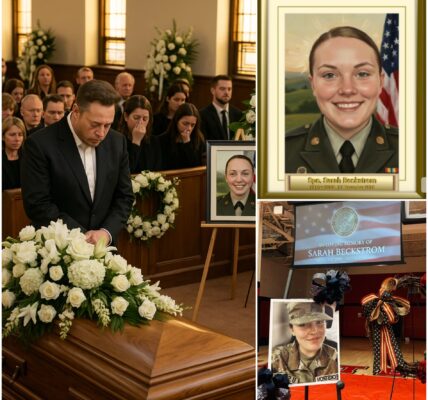 HEARTBREAKING MOMENT: Elon Musk’s Surprise Tribute Moves Mourners at Sarah Beckstrom’s Funeral