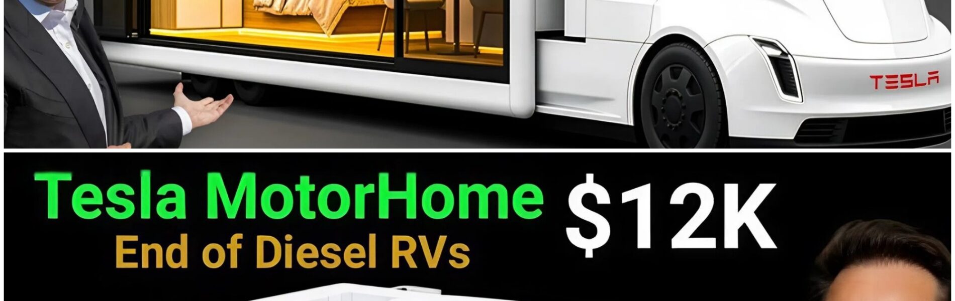 Tesla MotorHome $12,000? Elon Musk’s Secret Project Leak Shocks the Entire RV Industry