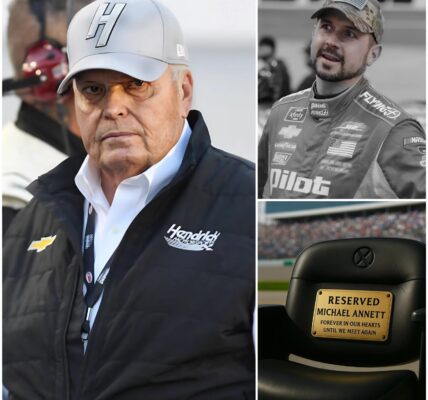 The Empty Seat That Silenced Daytona: Rick Hendrick’s Emotional Tribute to Michael Annett Moves the Racing World