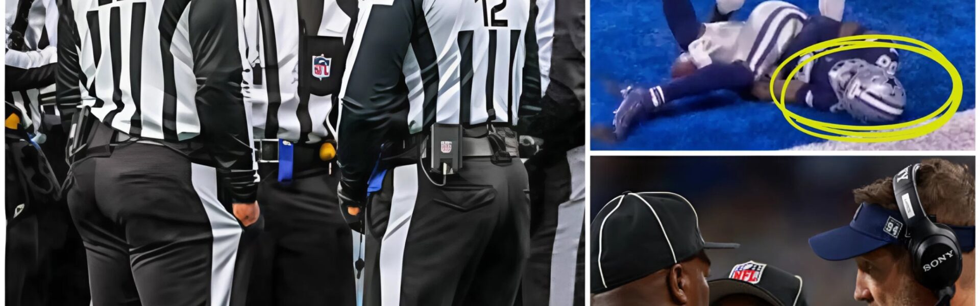 NFL SHOCKWAVE: THREE REFEREES SUMMONED FOR BETTING INVESTIGATION IN LIONS–COWBOYS GAME