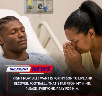 BREAKINGNEWS: Carnel Tate’s sudden medical crisis sends shockwaves across college football as his mother delivers emotional message