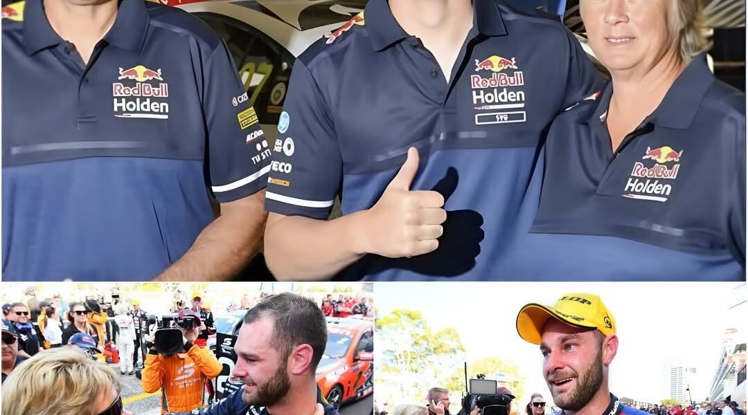 Shane van Gisbergen donated half his prize money for his parents’ dream, moving his mother to tears with her pride.