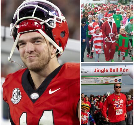 A Heartwarming Surprise: Gunner Stockton Joins the 2025 Jingle Bell Run – Donates $95,000 to the Arthritis Foundation