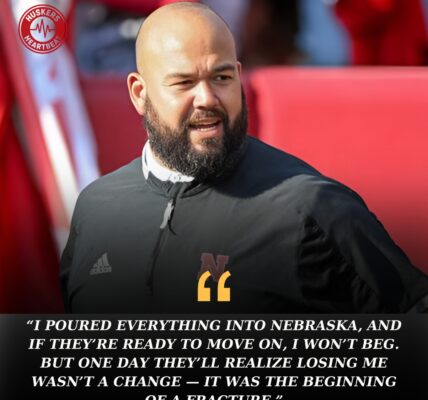 NEBRASKA IN TURMOIL: Inside the Shockwave Following Donovan Raiola’s Departure — The Statement That Ignited a Full-Blown Program Meltdown