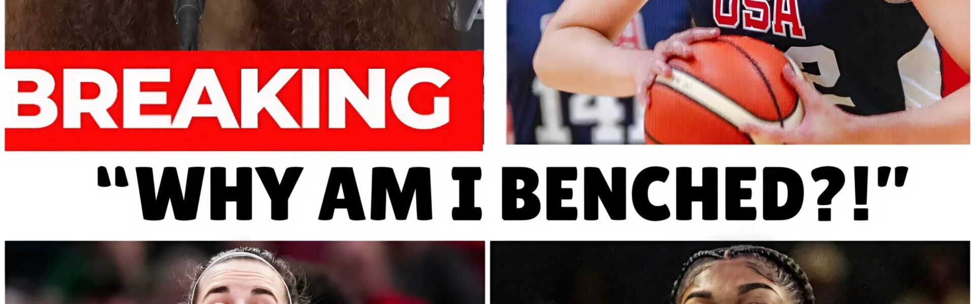 Team USA Shakeup: Caitlin Clark Named Starter as Angel Reese Benched in Stunning Roster Overhaul