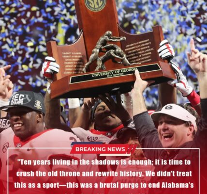 THE DEATH OF A DYNASTY: Georgia Bulldogs Just Ended the Alabama Era with 3 Savage Words (And They Didn’t Stutter)