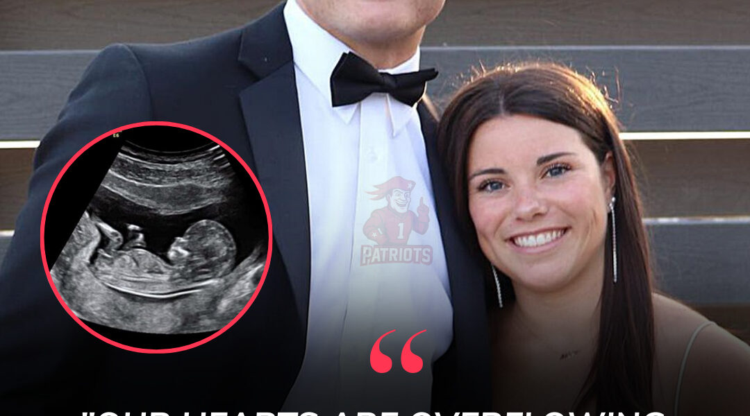 GOOD NEWS: Patriots’ rising star Drake Maye and his wife are expecting a baby boy! Fans and teammates are ecstatic, celebrating this heartwarming milestone in the quarterback’s personal life.