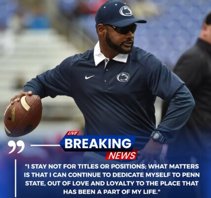 🚨 BREAKING UPDATE: Former interim head coach Terry Smith has signed a new four-year deal to remain at Penn State