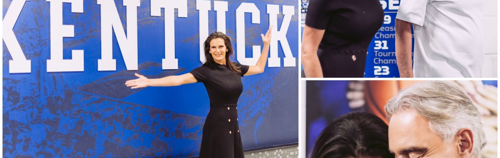 Andrea Bocelli and Veronica Berti Share a Tender Moment Ahead of Rupp Arena Performance