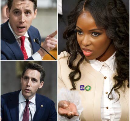 Jasmine Crockett stunned the Senate, accusing Senator Holly of academic fraud with detailed evidence, leaving the chamber and Washington reeling.