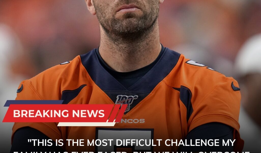 SAD NEWS: Cincinnati Bengals Quarterback Joe Flacco and His Beloved Wife Face One of the Most Painful Chapters of Their Lives