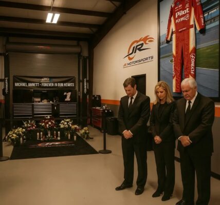 “Always Riding With Us”: JR Motorsports Honors Michael Annett with Emotional Garage Tribute