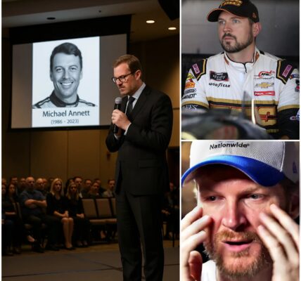 A Farewell No One Expected: A Heart-Shaking Tribute to NASCAR Legend Dale Earnhardt Jr.