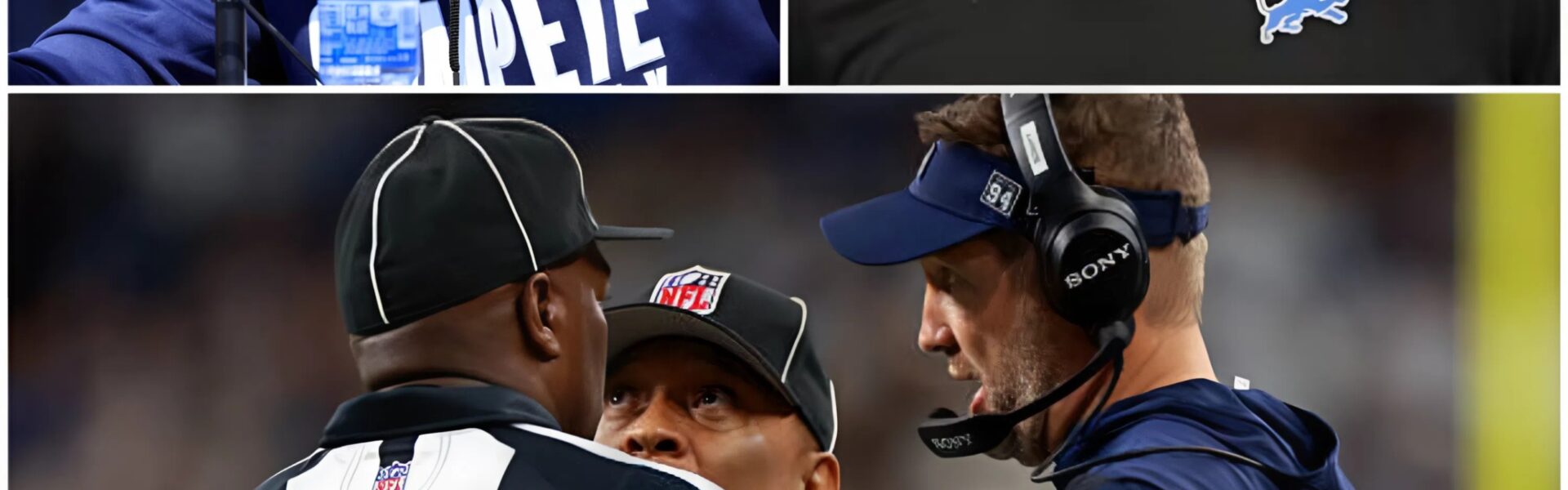 NFL Suspends Three Referees After Controversial Officiating in Cowboys vs. Lions Showdown — Dallas’ Playoff Hopes in Jeopardy