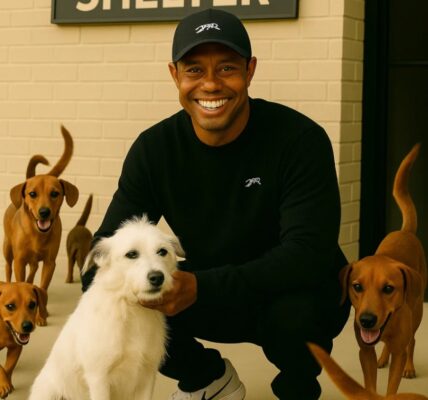 Tiger Woods’ Heartwarming Rescue: Saving 39 Dogs from Certain Fate – SUN
