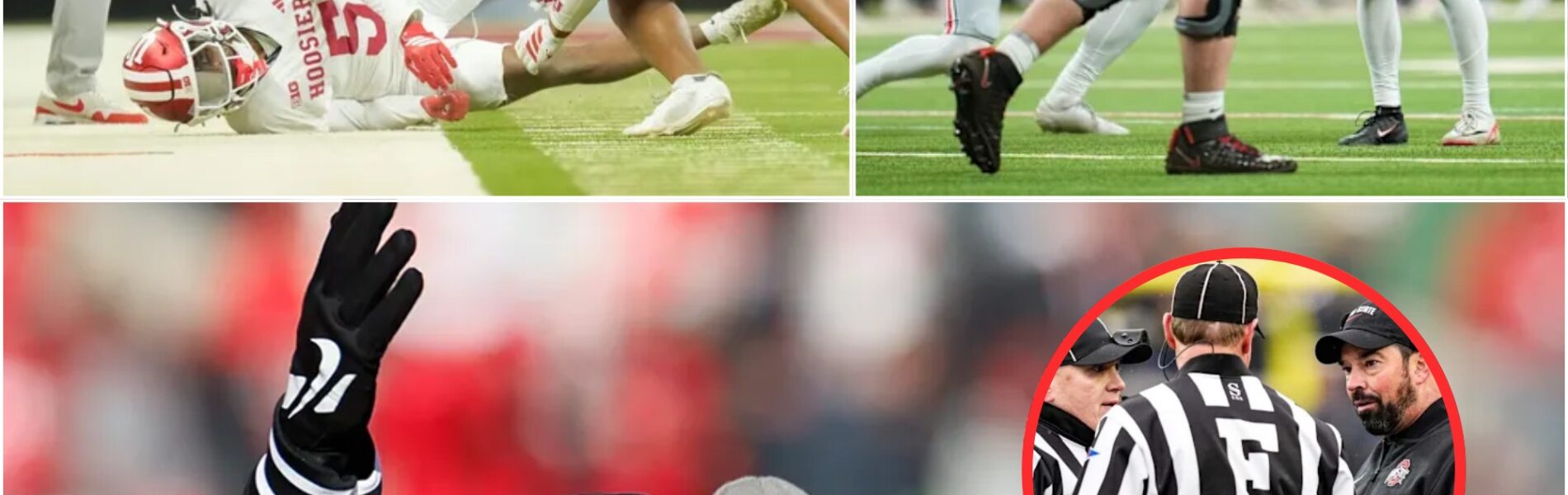 BREAKINGNEWS nfl suspends entire officiating crew after explosive backlash from controversial calls in Ohio State Buckeyes vs Indiana Hoosiers as Ryan Day delivers chilling message