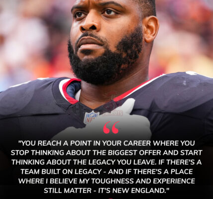 Just 1 Hour After Being Released by the Texans, a “Cornerstone” of Super Bowl LIV Expresses Desire to Join the Patriots – Willing to Walk Away From Major Deals to Help New England Return to Its Glory Days