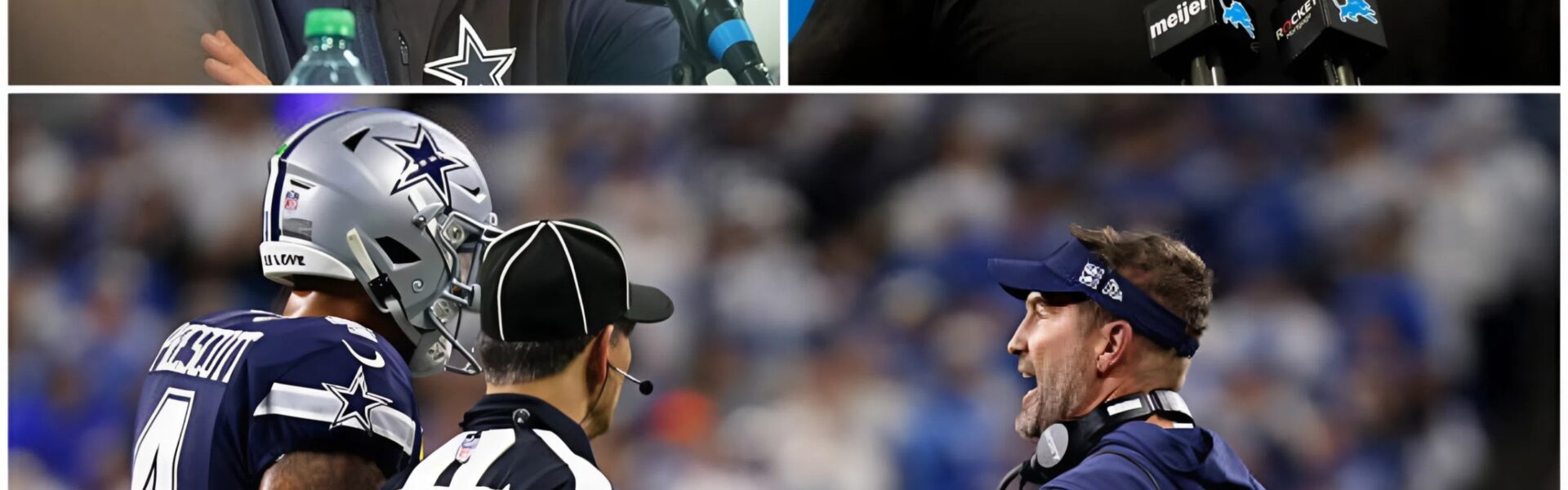 NFL Takes Action: Three Officials Removed Following Questionable Calls in the Cowboys–Lions Clash — A Blow That Could Derail Dallas’ Playoff Run