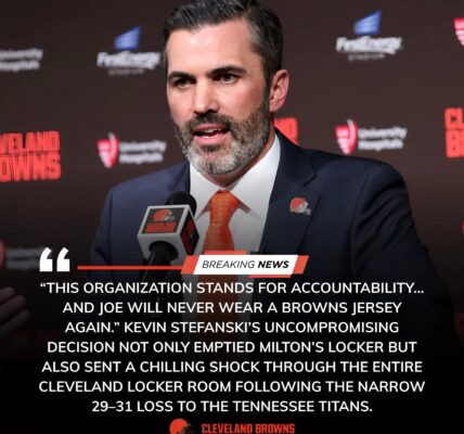 🚨 A PERMANENT DECISION: Browns Head Coach Kevin Stefanski Drops Shocking Announcement After 29–31 Loss to Titans