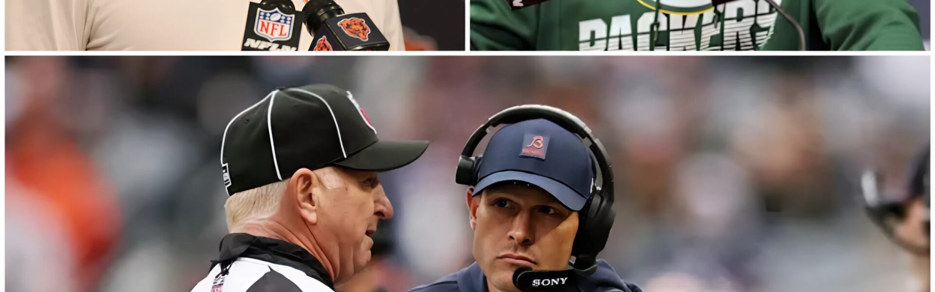 🚨 NFL Suspends Three Officials After Controversial Calls in Bears–Packers Clash — Chicago’s Playoff Hopes Hang in the Balance