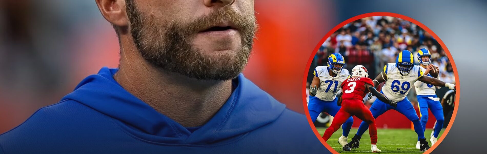 BREAKINGNEWS sean McVay leaves media stunned after Los Angeles Rams crush Arizona Cardinals 45–17 as emotional message overshadows dominant victory