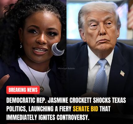 BREAKING: Jasmine Crockett’s Senate Bid Ignites a Political Earthquake — and the Firestorm Has Only Just Begun