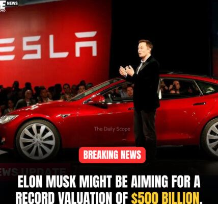 BB.BREAKING NEWS: New projections suggest Elon Musk could become the first $500B individual as markets react to historic momentum