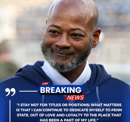 BREAKINGNEWS: Terry Smith commits to Penn State with four-year deal, reinforcing loyalty and stability in a defining moment for the program