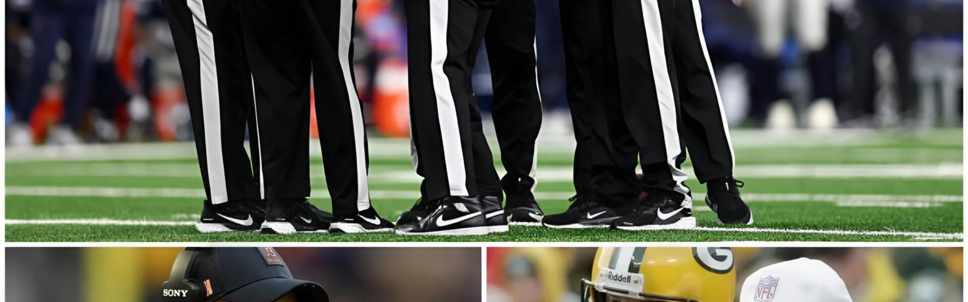 BREAKING: Four NFL Referees Suspended After Overlooking Packers’ Violations in Bears’ Loss