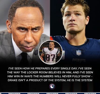 Rob Gronkowski shocks the NFL by publicly defending Drake Maye—then Maye’s unexpected 7-word reply sends fans spiraling, sparking rumors something bigger is happening behind the scenes.