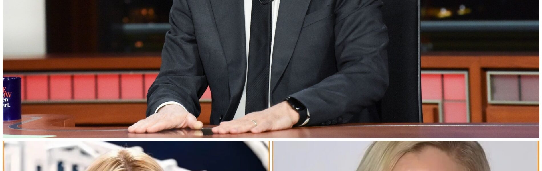 Late-night television had never seen anything like it. During a segment meant to honor Virginia Giuffre, Colbert abandoned the jokes, his voice trembling live on air...