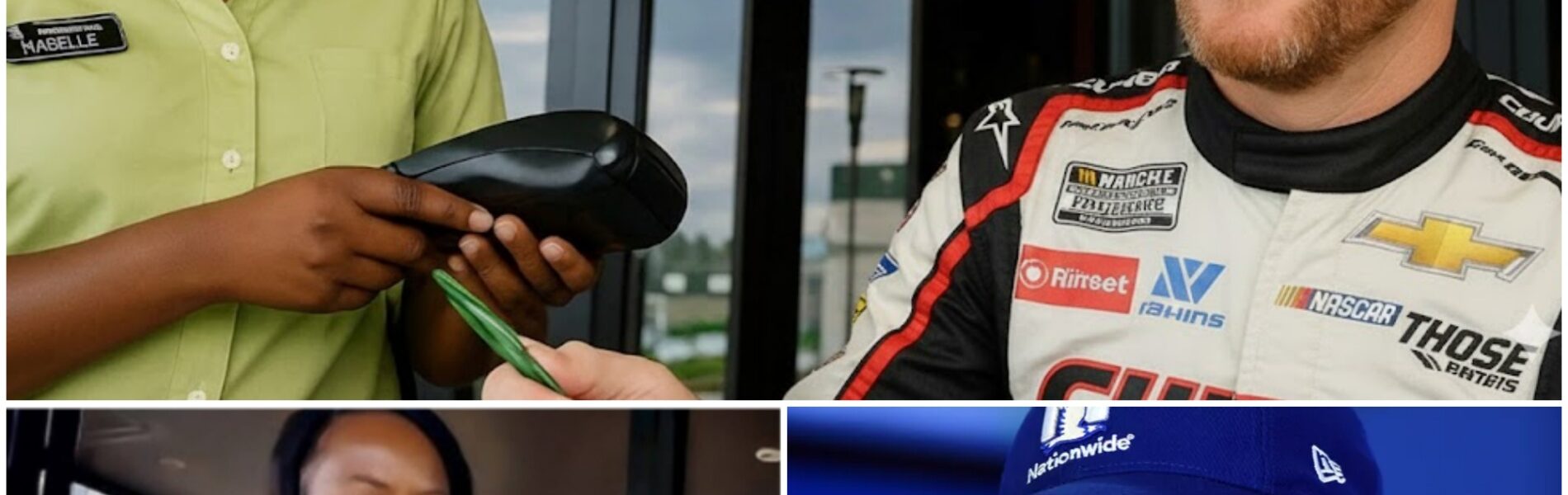 A Black waitress was fired for helping a quiet customer she recognized instantly — NASCAR legend Dale Earnhardt Jr.