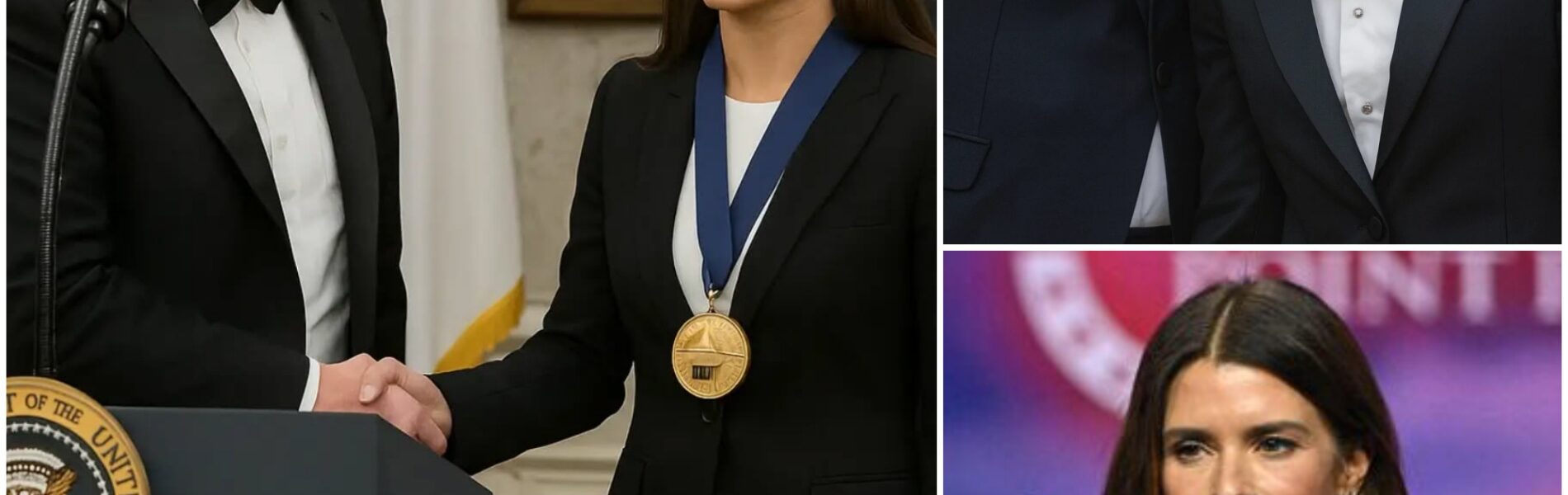 🎉 Trump hilariously praised Danica Patrick’s fierce NASCAR spirit during Kennedy Center Honors — fans stunned by their candid, unforgettable moment!