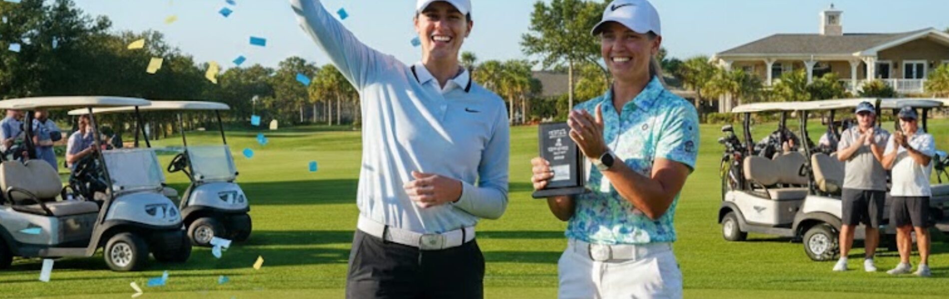 From Hardwood to Fairways: Caitlin Clark Claims First Pro Golf Title Alongside Nelly Korda