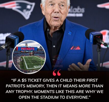 Robert Kraft’s $5 Ticket Day at Gillette Stadium