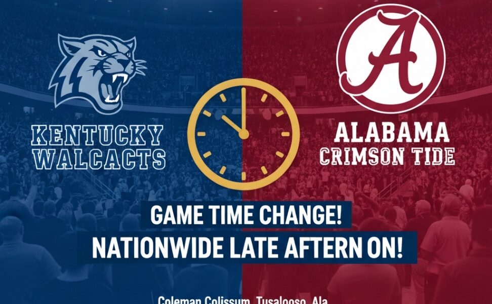 GAME TIME CHANGE!! Kentucky Wildcats Announcement to all fans! Please ...
