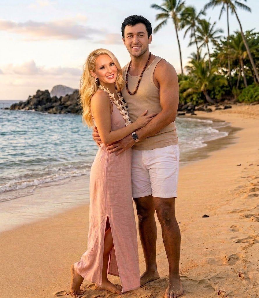 SURPRISE: Chase Elliott girlfriend, Ashley Anderson is setting the internet on fire with a series of white thong bikini photos at the beach — oh my God, she looks absolutely stunning…