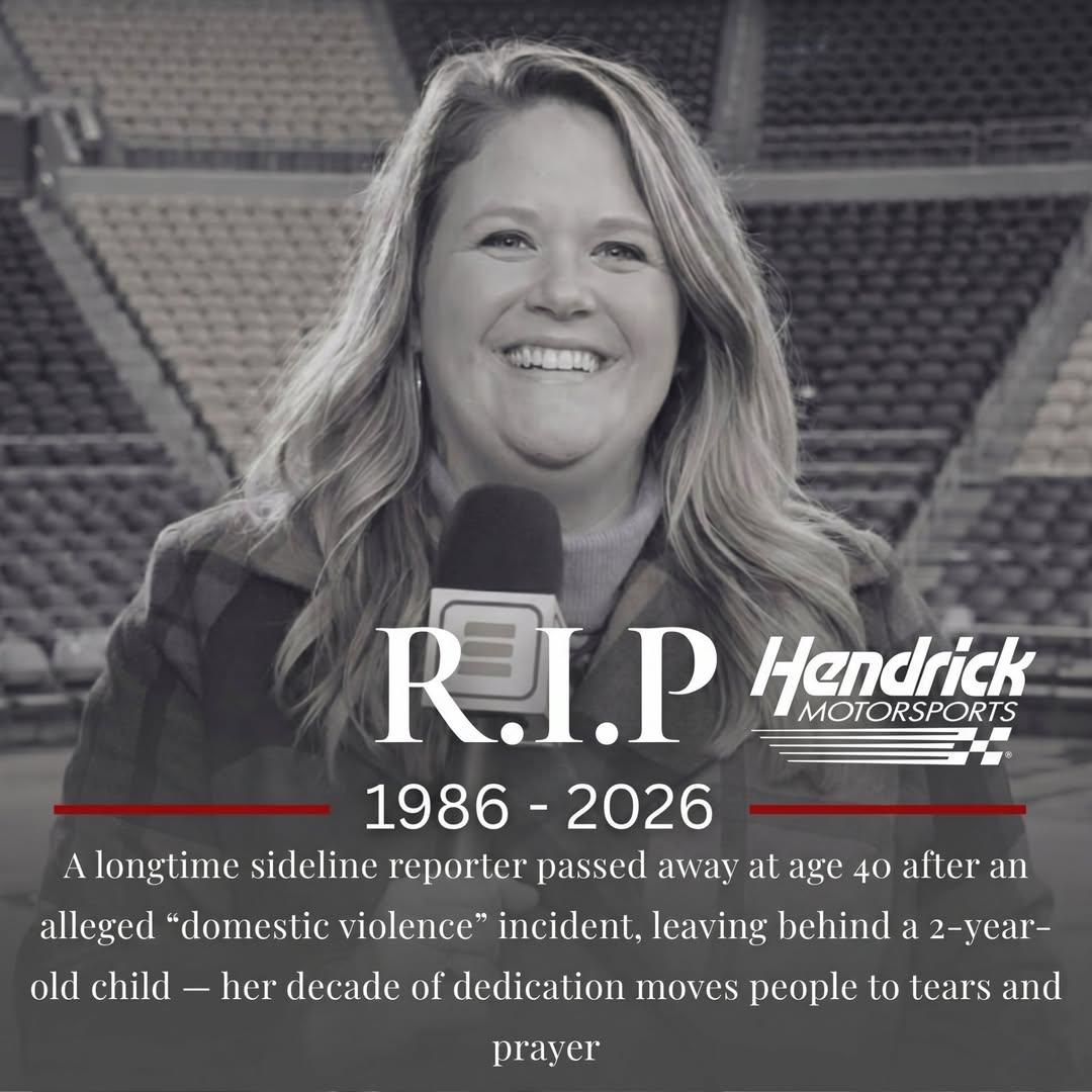 Silence on Pit Road: NASCAR Community Mourns Beloved Hendrick Motorsports Reporter Lost to Domestic Violence