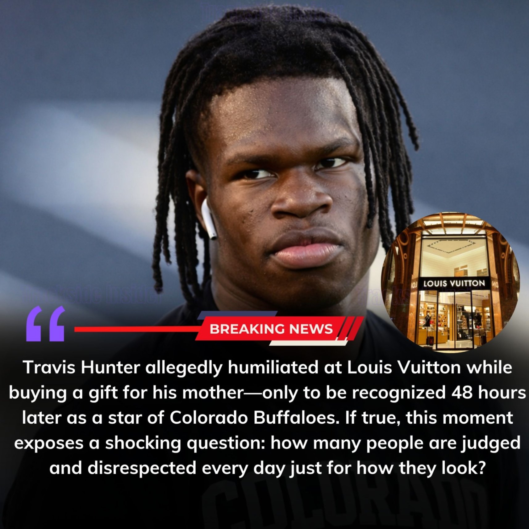 🚨 “THE PRICE OF PREJUDICE”: TRAVIS HUNTER AND THE GLOBAL OUTRAGE SURROUNDING A LUXURY STORE INCIDENT