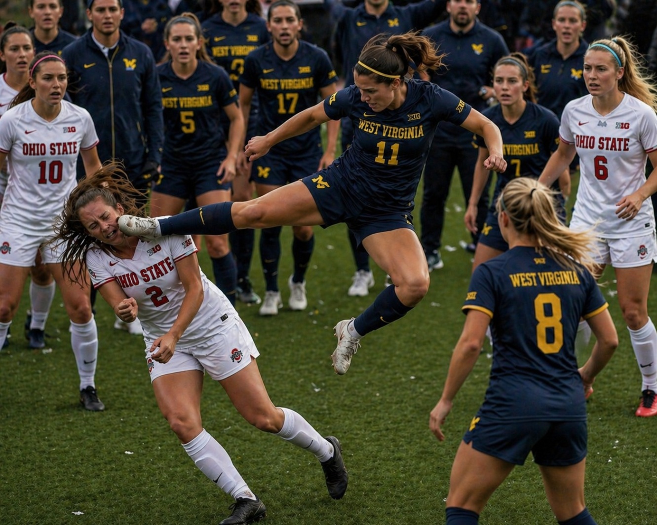 🚨 CONTROVERSY ERUPTS: Ohio State Women’s Soccer Outraged After Heated Incident Against West Virginia
