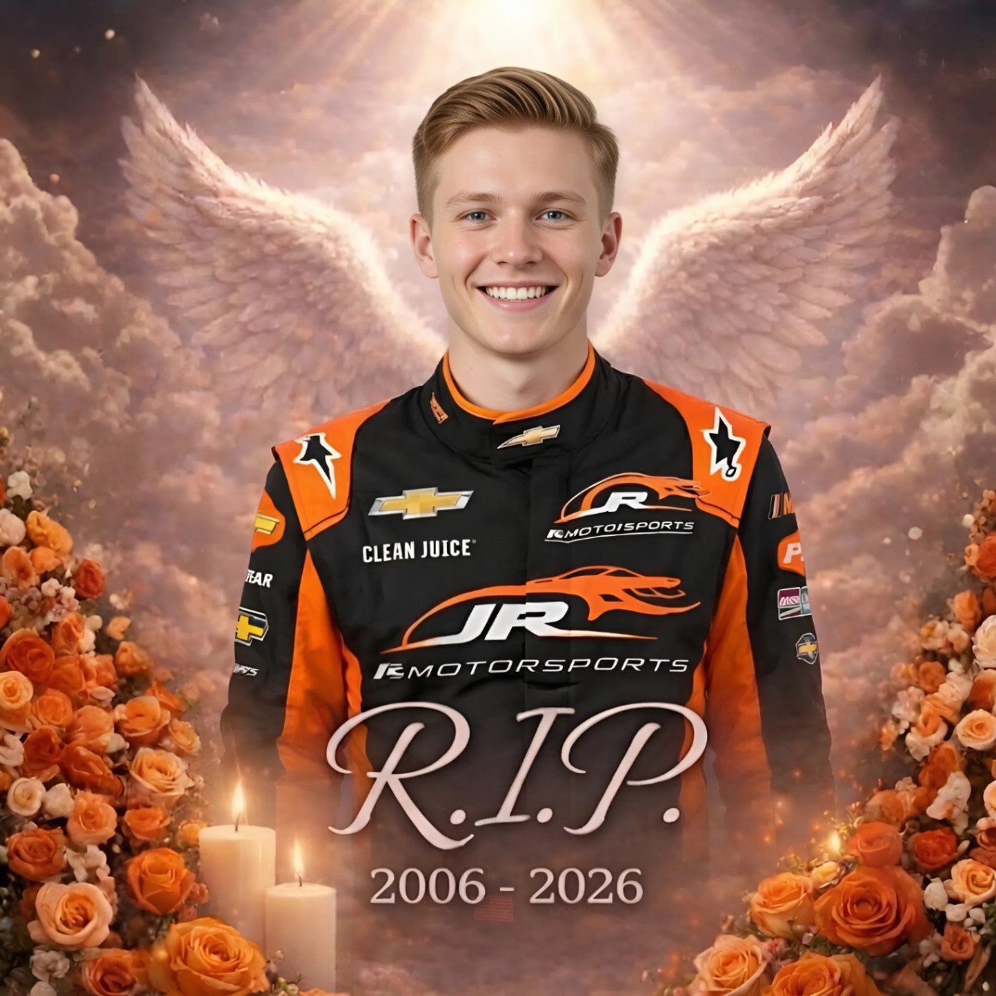 Tragic Loss: NASCAR Community in Mourning After Passing of Promising 19-Year-Old JR Motorsports Development Driver