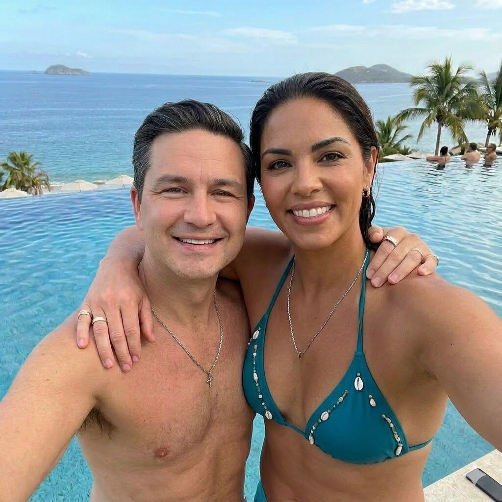 BREAKING: Pierre Poilievre Sparks Massive Online Buzz After Rare Beach Vacation Photos With Wife Go Viral Across Social Media