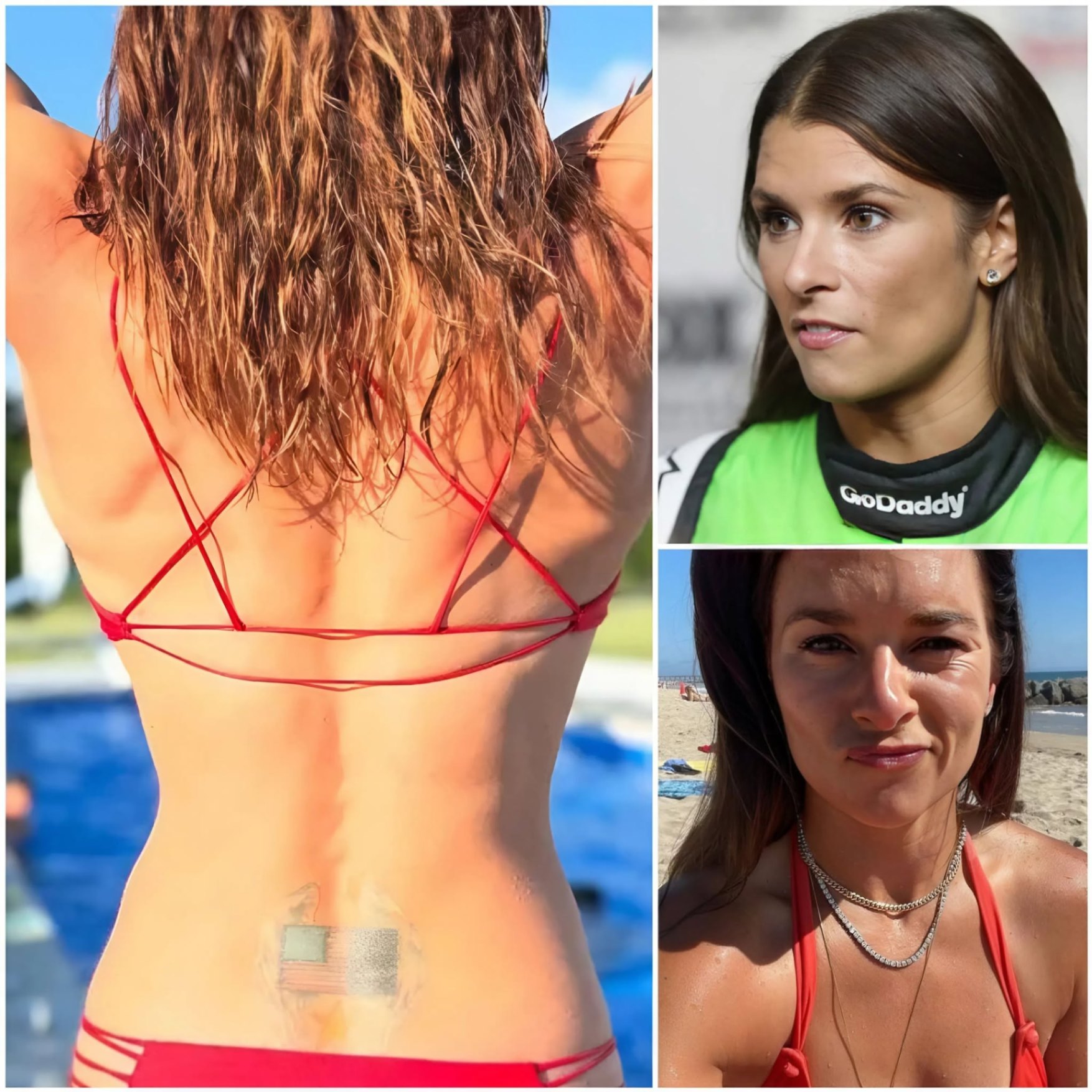 BREAKING THE INTERNET: DANICA PATRICK SETS SOCIAL MEDIA ABLAZE WITH STUNNING SWIMSUIT REVEAL AND BOLD INK
